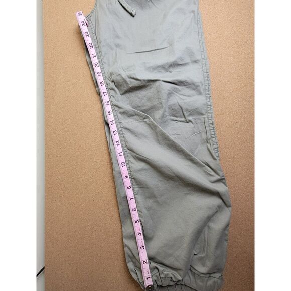 NWT Hollister Women's SM Green‎ Adjustable-Rise Parachute Baggy Pant - Picture 12 of 12